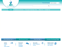 Tablet Screenshot of gbtibank.com